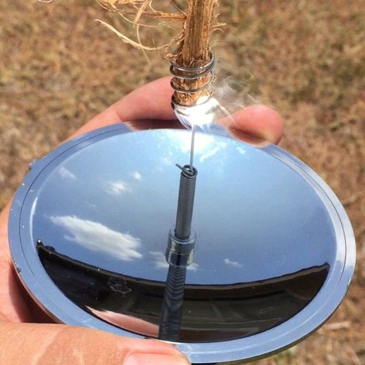 A solar powered fire starter - Sasson Stock